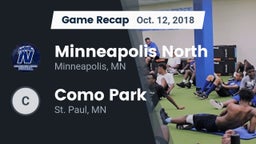 Recap: Minneapolis North  vs. Como Park  2018