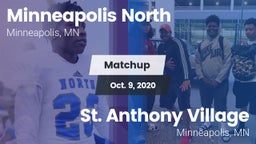 Matchup: Minneapolis North vs. St. Anthony Village  2020