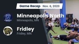 Recap: Minneapolis North  vs. Fridley  2020