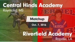 Matchup: Central Hinds Academ vs. Riverfield Academy  2016