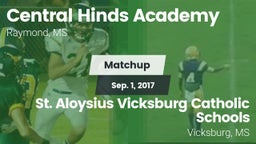 Matchup: Central Hinds Academ vs. St. Aloysius Vicksburg Catholic Schools 2017