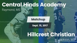 Matchup: Central Hinds Academ vs. Hillcrest Christian  2017