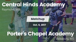 Matchup: Central Hinds Academ vs. Porter's Chapel Academy  2017