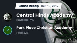 Recap: Central Hinds Academy  vs. Park Place Christian Academy  2017