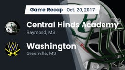 Recap: Central Hinds Academy  vs. Washington  2017