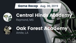 Recap: Central Hinds Academy  vs. Oak Forest Academy  2019