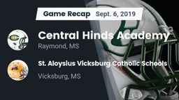 Recap: Central Hinds Academy  vs. St. Aloysius Vicksburg Catholic Schools 2019