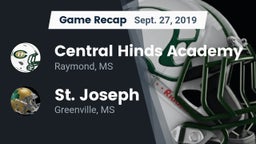 Recap: Central Hinds Academy  vs. St. Joseph  2019