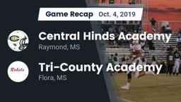 Recap: Central Hinds Academy  vs. Tri-County Academy  2019