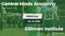 Matchup: Central Hinds Academ vs. Silliman Institute  2020
