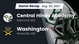 Recap: Central Hinds Academy  vs. Washington  2021