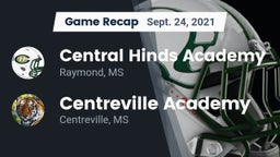 Recap: Central Hinds Academy  vs. Centreville Academy  2021