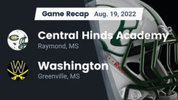 Recap: Central Hinds Academy  vs. Washington  2022