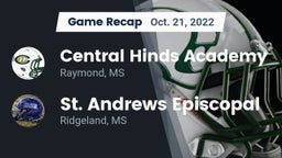 Recap: Central Hinds Academy  vs. St. Andrews Episcopal  2022