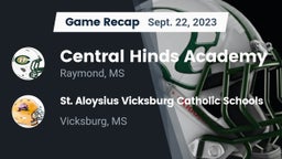 Recap: Central Hinds Academy  vs. St. Aloysius Vicksburg Catholic Schools 2023