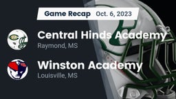 Recap: Central Hinds Academy  vs. Winston Academy  2023