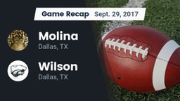 Recap: Molina  vs. Wilson  2017