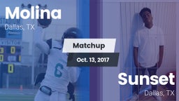 Matchup: Molina vs. Sunset  2017