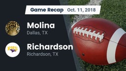Recap: Molina  vs. Richardson  2018