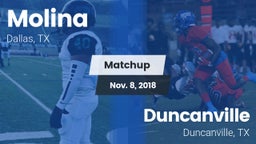 Matchup: Molina vs. Duncanville  2018