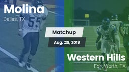 Matchup: Molina vs. Western Hills  2019