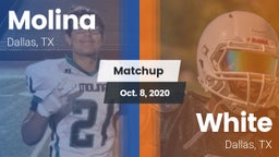 Matchup: Molina vs. White  2020
