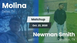 Matchup: Molina vs. Newman Smith  2020
