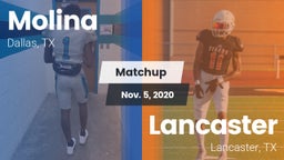 Matchup: Molina vs. Lancaster  2020