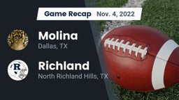 Recap: Molina  vs. Richland  2022