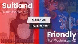 Matchup: Suitland vs. Friendly 2017