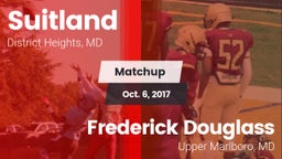 Matchup: Suitland vs. Frederick Douglass  2017