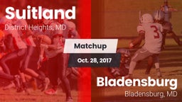 Matchup: Suitland vs. Bladensburg  2017