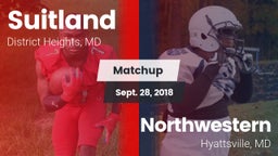 Matchup: Suitland vs. Northwestern  2018