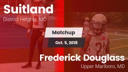 Matchup: Suitland vs. Frederick Douglass  2018