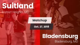 Matchup: Suitland vs. Bladensburg  2018