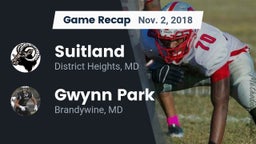 Recap: Suitland  vs. Gwynn Park  2018