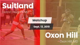 Matchup: Suitland vs. Oxon Hill  2019