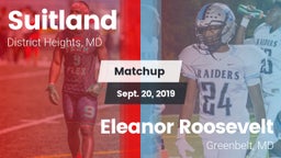 Matchup: Suitland vs. Eleanor Roosevelt  2019