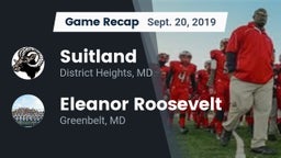 Recap: Suitland  vs. Eleanor Roosevelt  2019