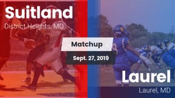 Matchup: Suitland vs. Laurel  2019