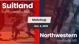 Matchup: Suitland vs. Northwestern  2019