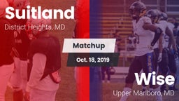 Matchup: Suitland vs. Wise  2019