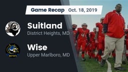 Recap: Suitland  vs. Wise  2019