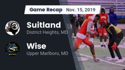 Recap: Suitland  vs. Wise  2019