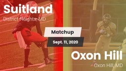 Matchup: Suitland vs. Oxon Hill  2020