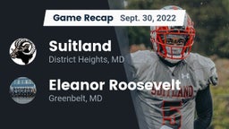 Recap: Suitland  vs. Eleanor Roosevelt  2022