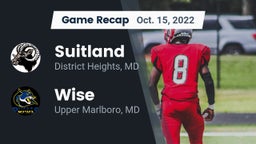 Recap: Suitland  vs. Wise  2022