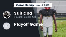 Recap: Suitland  vs. Playoff Game 2022
