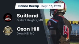 Recap: Suitland  vs. Oxon Hill  2023