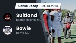 Recap: Suitland  vs. Bowie  2023